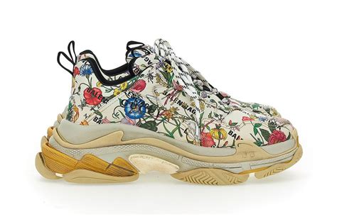 balenciaga gucci print|Gucci x Balenciaga Triple S Sneaker Collab: Release, Where to Buy.